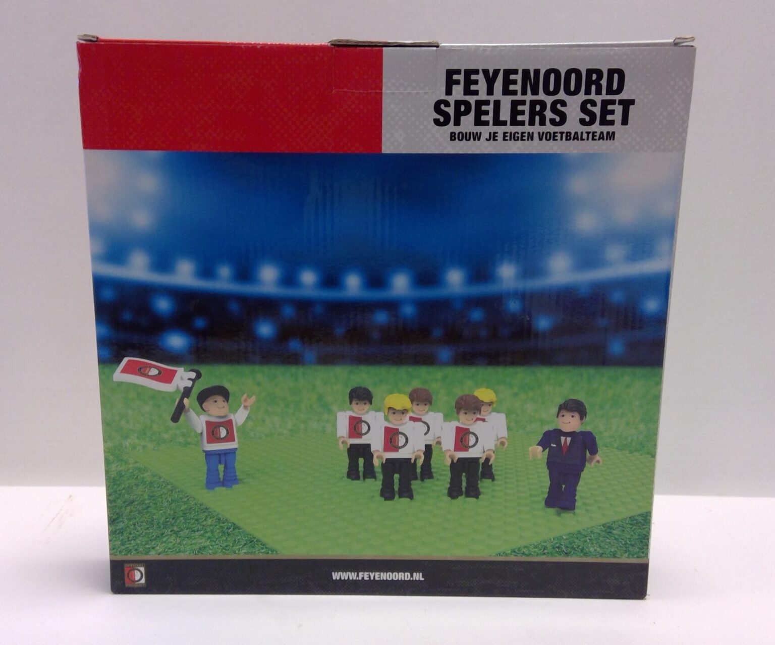 Feyenoord spelers set De Marktloads